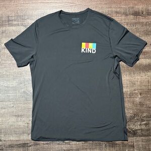 Patagonia Black T-Shirt with Colorful Logo
